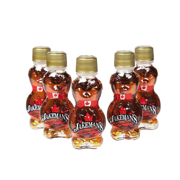 3 Pack Bear Glasses Canadian Maple Syrup